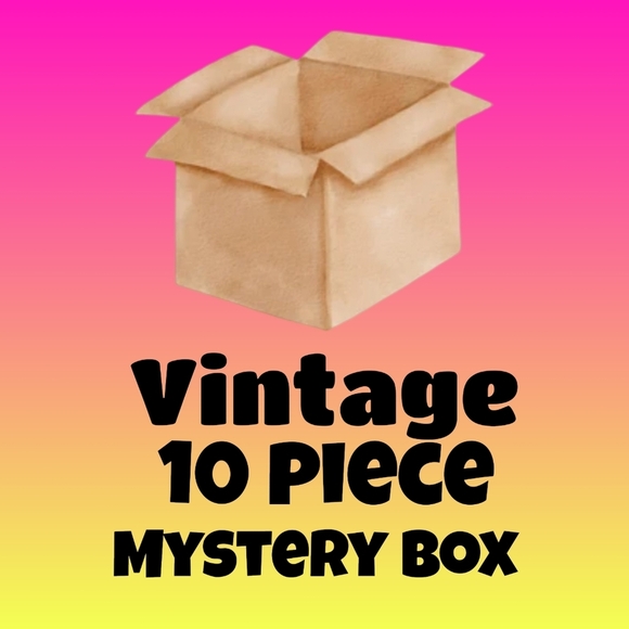 Vintage 10 Piece Mystery Box - Mixed Sizes - A/B Condition - Picture 1 of 3